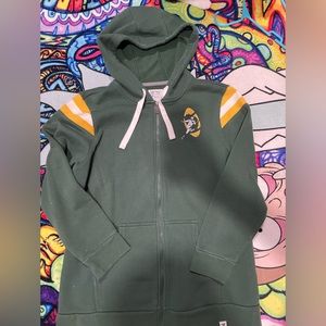 Vintage original Green Bay packers zip up